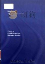 Housing: the essential foundations（1998 PDF版）