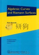 Algebraic Curves and Riemann Surfaces（1995 PDF版）