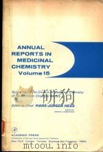 ANNUAL REPORTS IN MEDICINAL CHEMISTRY VOLUME 15 SECTION EDITORS（1980 PDF版）