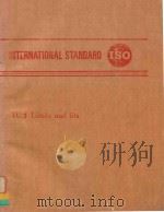 INTERNATIONAL STANDARD TC3 LIMITS AND FITS（1975 PDF版）
