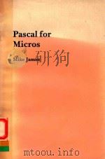 PASCAL FOR MICROS（1983 PDF版）
