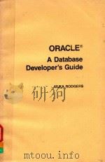 ORACLE A DATABASE DEVELOPER'S GUIDE（1991 PDF版）