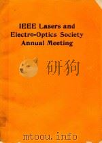 IEEE LASERS AND ELECTRO-OPTICS SOCIETY ANNUAL MEETING（1990 PDF版）