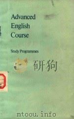 Advanced English Course Study Programmes（1983 PDF版）