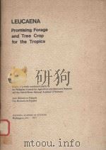 LEUCAENA PROMISING FORAGE AND TREE CROP FOR THE TROPICS 1978 PDF电子版封面