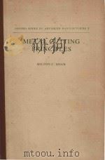METAL CUTTING PRINCIPLES（1984 PDF版）