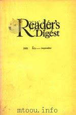 Reader's Digest 1985 July-September 1985 PDF电子版封面