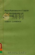 HIGH-PERFORMANCE LIQUID CHROMATOGRAPHY OF PESTICIDES（1982 PDF版）