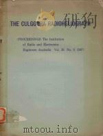 THE CULGOORA RADIOHELIOGRAPH PROCEEDINGS THE INSTITUTION OF RADIO AND ELECTRONICS ENGINEERS AUSTRALI（1967 PDF版）