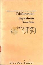 Differential Equations Second Edition（1985 PDF版）