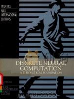 Discrete neural computation : a theoretical foundation 1995 PDF电子版封面 0133522954