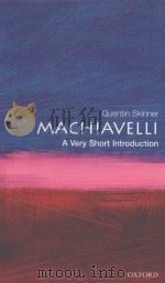 MACHIAVELLI A VERY SHORT INTRODUCTION 1981 PDF电子版封面 0192854070 QUENTIN SKINNER