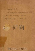 Microcomputer experimentation with the MOS technology KIM-1（1982 PDF版）