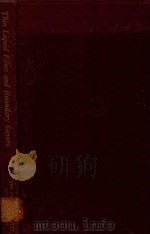 THIN LIQUID FILMS AND BOUNDARY LAYERS（1971 PDF版）