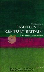 EIGHTEENTH CENTURY BRITAIN A VERY SHORT INTRODUCTION（1984 PDF版）
