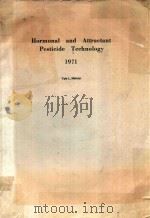 Hormonal and attractant pesticide technology 1971（1971 PDF版）