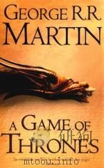 A GAME OF THRONES BOOK ONE OF A SONG OF ICE AND FIRE（1996 PDF版）