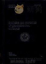 Synthesis and properties of low-dimensional materials（1978 PDF版）