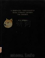A GENERALIZED THREE-PARAMETER BIANXIAL STRENGTH CRITERION FOR CONCRETE（1985 PDF版）
