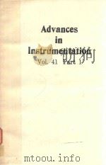 ADVANCES IN INSTRUMENTATION VOL.41 PART 1（1986 PDF版）