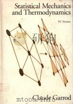 STATISTICAL MECHANICS AND THERMODYNAMICS（1995 PDF版）