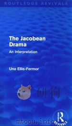 THE JACOBEAN DRAMA AN INTERPRETATION（1936 PDF版）