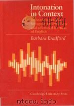 Intonation in context: intonation practice for upper-intermediate and advanced learners of English.S（1988 PDF版）