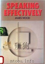 Speaking effectively（1988 PDF版）