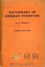 Dictionary of German synonyms Third Edition（1978 PDF版）