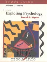 STUDY GUIDE TO ACCOMPANY EXPLORING PSYCHOLOGY THIRD EDITION（1996 PDF版）
