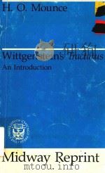 WITTGENSTEIN'S TRACTATUS AN INTRODUCTION（1981 PDF版）