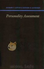 Personality assessment（1971 PDF版）