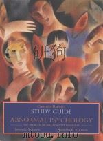 ABNORMAL PSYCHOLOGY THE PROBLEM OF MALADAPTIVE BEHAVIOR STUDY GUIDE EIGHTH EDITION（1996 PDF版）