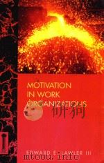 MOTIVATION IN WORK ORGANIZATIONS（1994 PDF版）