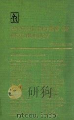 ANNUAL REVIEW OF PSYCHOLOGY VOLUME 40 1989（1989 PDF版）