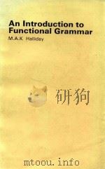 An introduction to functional grammar（1985 PDF版）