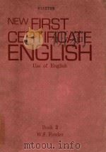 New first certificate English Book 3 Use of English（1984 PDF版）