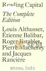 Reading Capital: The Complete Edition（ PDF版）