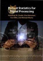 Robust statistics for signal processing（ PDF版）