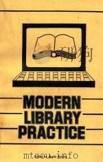 MODERN LIBRARY PRACTICE（1982 PDF版）