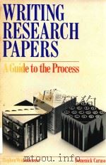 WRITING RESEARCH PAPERS A GUIDE TO THE PROCESS（1982 PDF版）