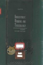 INDUSTRIAL HYGIENE AND TOXICOLOGY SECOND REVISED EDITION VOLUME II（1962 PDF版）