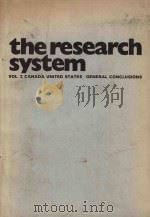 Theresearch System Volume III Canada United States General Conclusions（1974 PDF版）