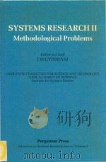 Systems research methodological problems 1985 PDF电子版封面 0080305563 Dzhermen Mikhailovich Gvishian