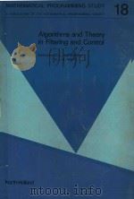 Algorithms and theory in filtering and control proceedings of the Workshop on Numerical Techniques f（1982 PDF版）
