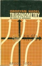 Trigonometry; an analytic approach 1967 PDF电子版封面