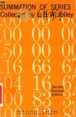 Summation of series Second Revised Edition（1961 PDF版）