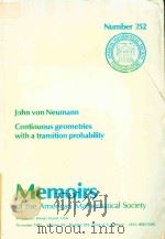 Continuous geometries with a transition probability（1981 PDF版）