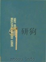 The 17th International Symposium on Multiple-Valued Logic: proceedings（1987 PDF版）