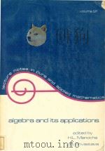 Algebra and its applications（1984 PDF版）